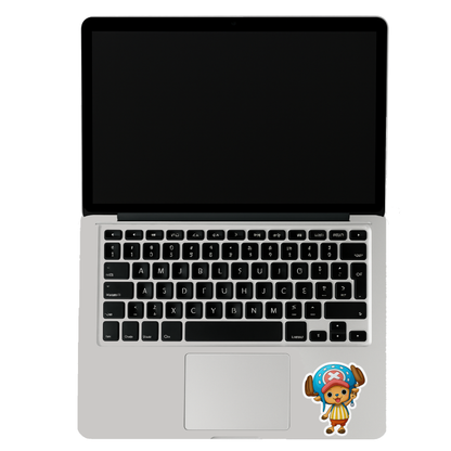 Smeeps Chopper One Piece Sticker – 8.89 x 10.16 cm Cute Anime Car & Bike Decal | Waterproof & UV Resistant