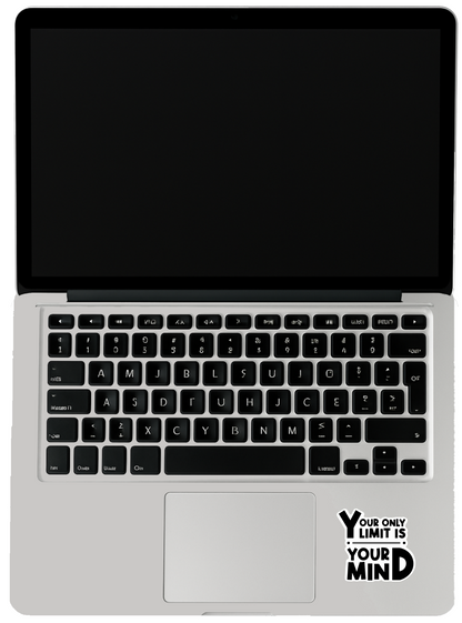 Smeeps “Your Only Limit Is Your Mind” Motivational Sticker – Premium Vinyl Decal for Car, Bike, Laptop | Waterproof & Durable