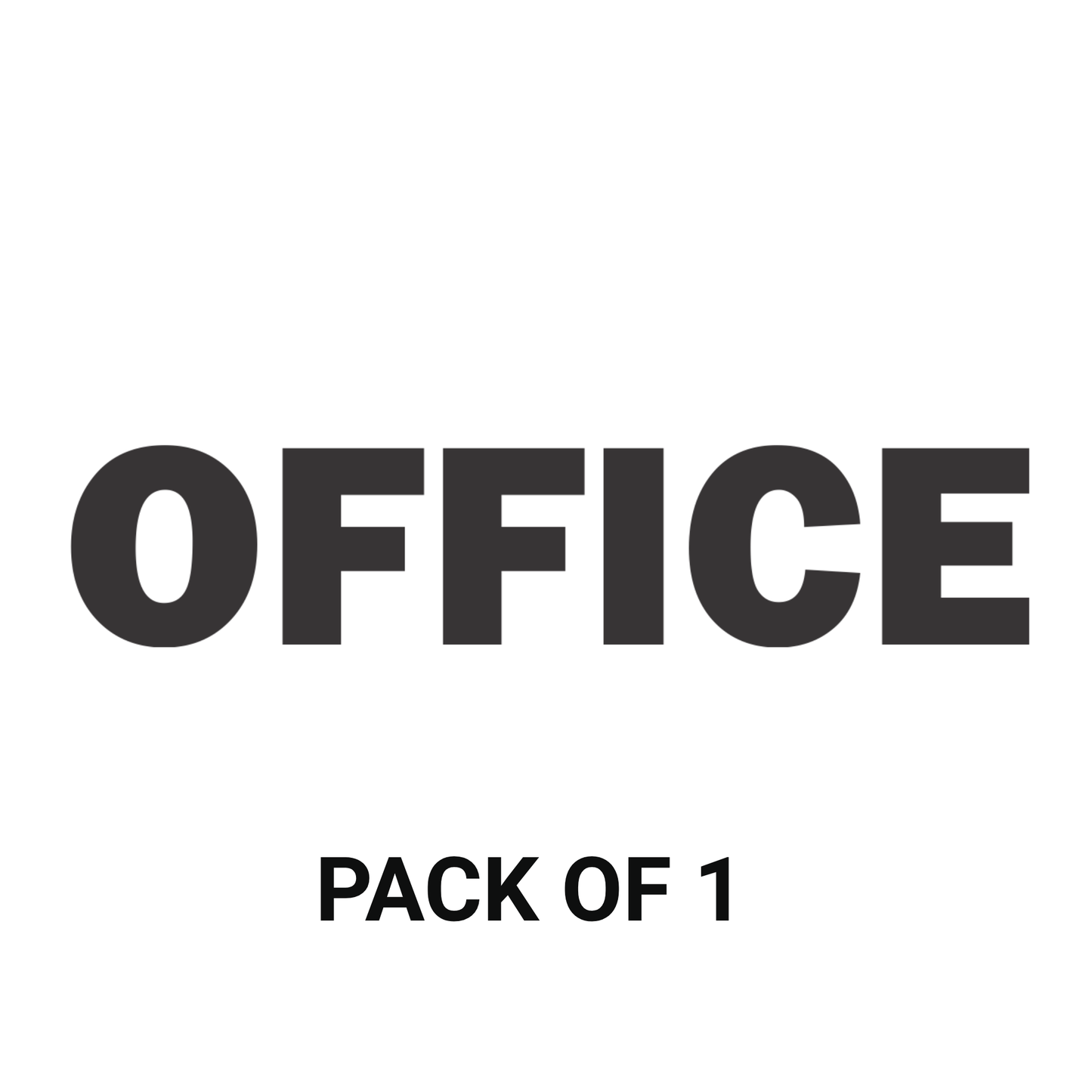 Smeeps Office Door Sticker – 9.5 x 2 cm Premium Vinyl Label | Waterproof, Wash-Proof & Durable Office Signage