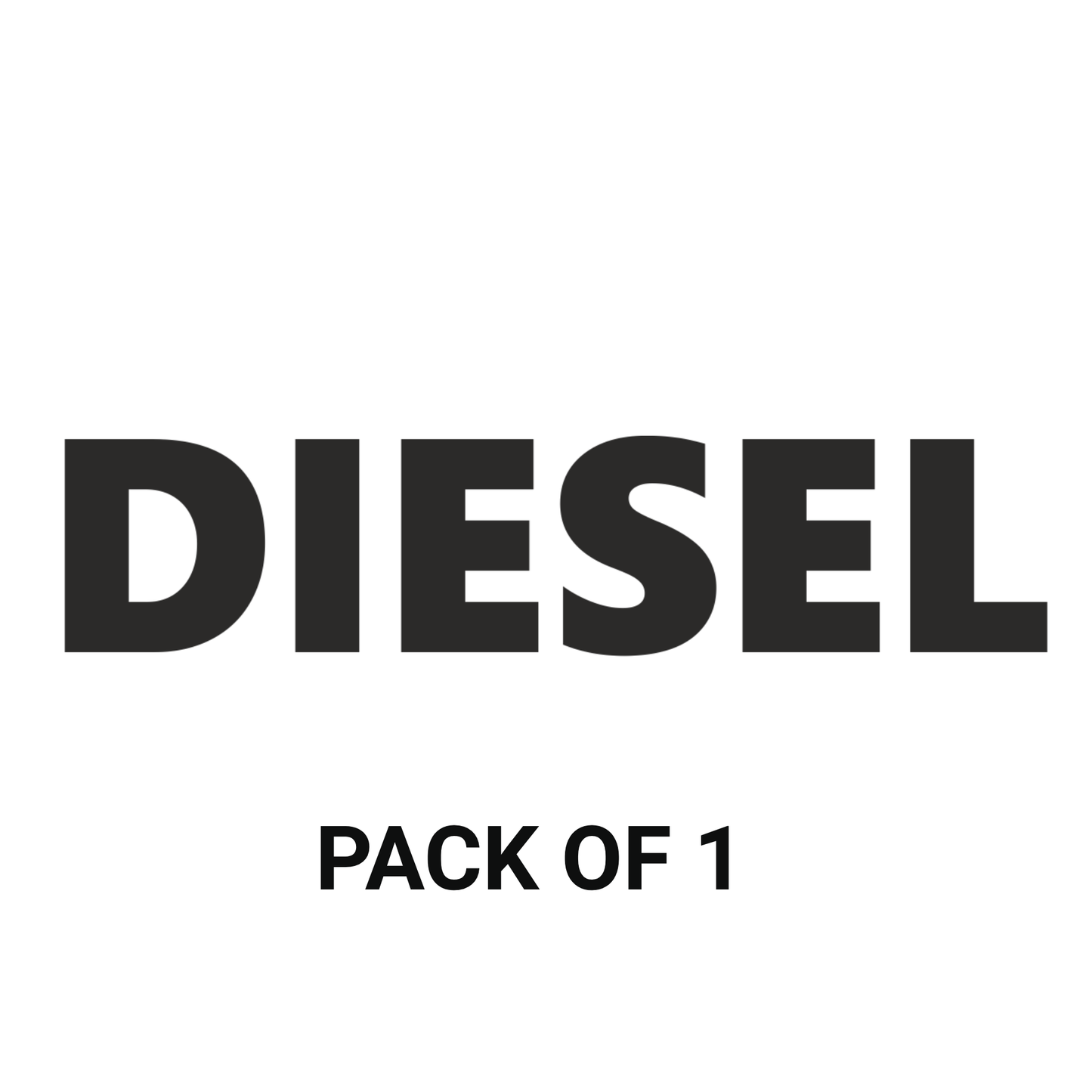 Smeeps DIESEL Text Sticker – 10 x 2 cm Bold Black Vinyl Decal | Fuel Cap Label | Vehicle Safety Marking | Waterproof & UV-Resistant Design