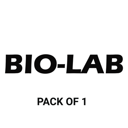 Smeeps BIO-LAB Door Sticker – 3 x 18.4 cm Laboratory Vinyl Label | Waterproof & Durable | Safety Identification Sign