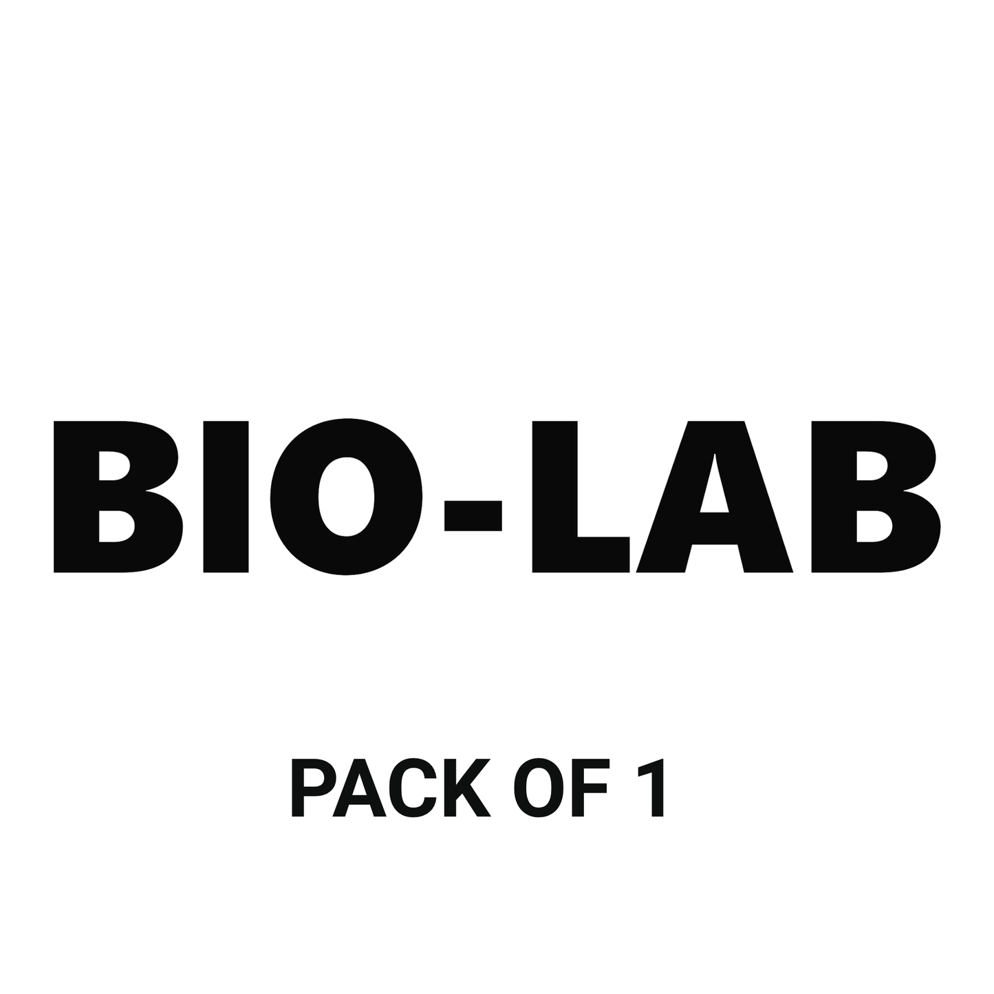 Smeeps BIO-LAB Door Sticker – 17.2 x 3 cm Biology Laboratory Vinyl Label | Waterproof & Durable