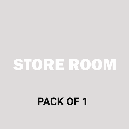 Smeeps Store Room Door Sticker – 13 x 1.5 cm Premium Vinyl Label | Waterproof & Durable Office Signage